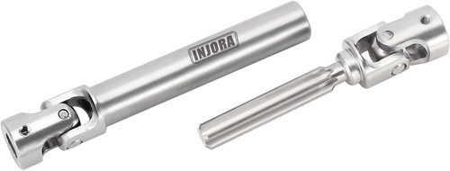 INJORA Stainless Steel Drive Shafts for 1/18 RC Crawler TRX4M High Trail 4M-72SR