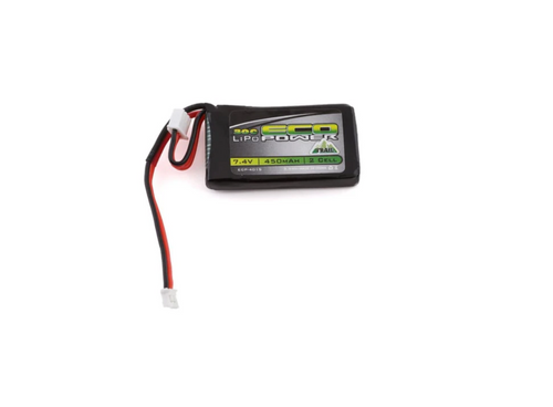EcoPower "Trail" SCX24 2S 30C LiPo Battery PH2.0 Connector 7.4V/450mAh ECP-4015