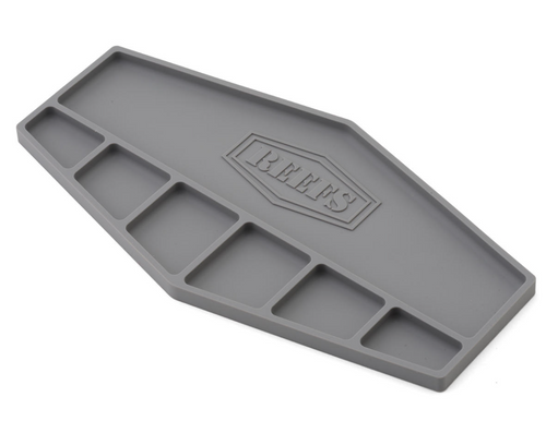 Reefs RC Shield Silicone Parts Tray Gray Easy to Clean 8.8x4.6" SEHREEFS227