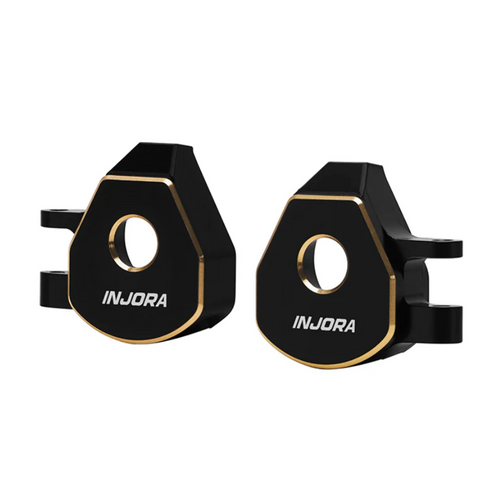INJORA Black Coating Brass Steering Knuckles for 1/32 Redcat Ascent-32 ASC32-06