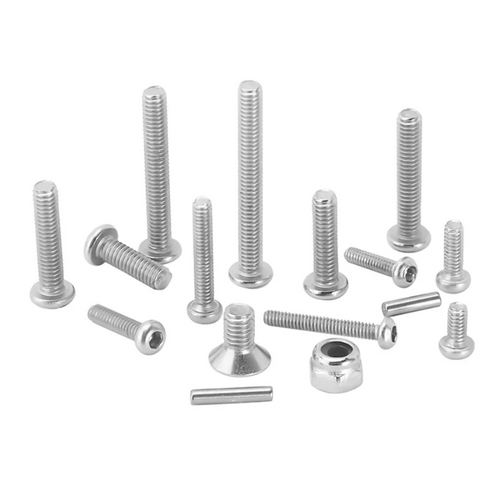 INJORA M1.6 M2.5 Grade 12.9 Button Head Steel Screws Nuts for 1/18 TRX4M 4M-15