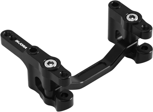 INJORA Aluminum Steering Set 1/16 Arrma Mojave Grom 1/12 Losi Nascar GROM-14BK