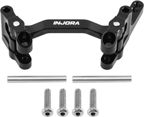 INJORA Aluminum Steering Set 1/16 Arrma Mojave Grom 1/12 Losi Nascar GROM-14BK