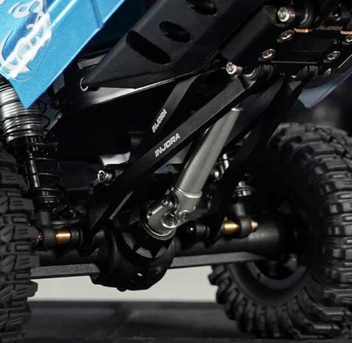 INJORA Stainless Steel Center Drive Shafts for 1/32 Redcat Ascent-32 (ASC32-02)