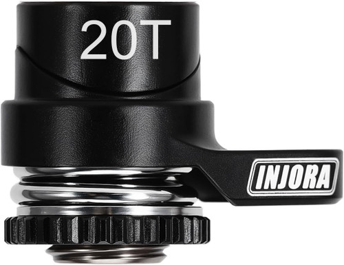 INJORA Aluminum Servo Saver Set for Arrma Mojave Typhon Granite 20T GROM-10BK