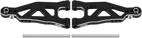 INJORA Aluminum Front Lower Suspension Arms for Arrma Mojave Grom Losi GROM-06BK