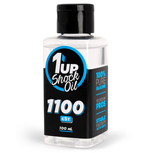 1up Racing Pure Silicone Shock Oil 1100cSt Long-lasting Performance 1UP101100