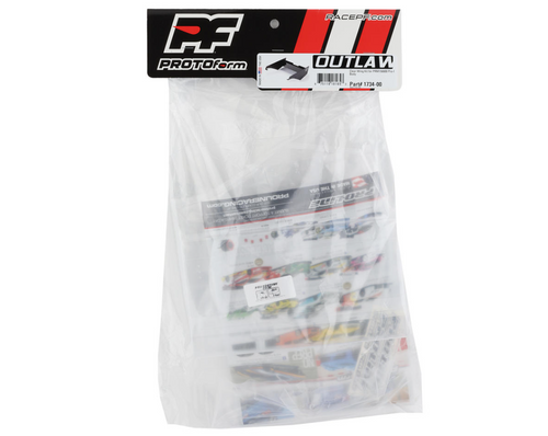 Protoform Outlaw Clear Wing Kit for PRM158800 Corvette Pro-Mod Body (PRM173400)