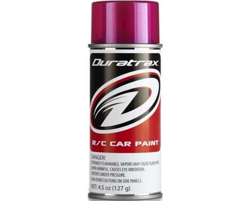 DuraTrax Metallic Burgundy Lexan Spray Paint Polycarbonate 4.5oz (DTXR4267)