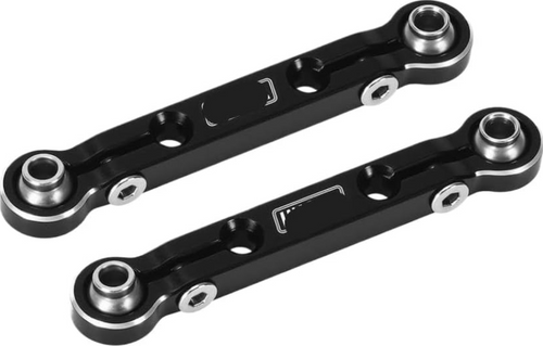 INJORA Aluminum Steering Links for Arrma Mojave Grom Losi 1/12 Nascar GROM-04BK