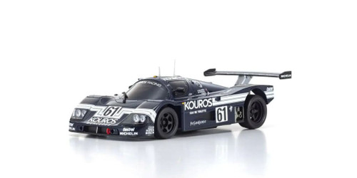 Kyosho MR-04 RWD Mini-Z Readyset w/Sauber Mercedes C9 1988 Body Blue KYO32362KR