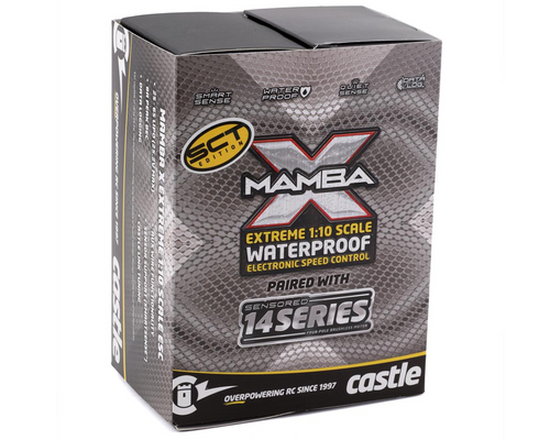 Castle Creations Mamba X SCT 1/10 Brushless Combo w/ Sensored Motor CSE010015513
