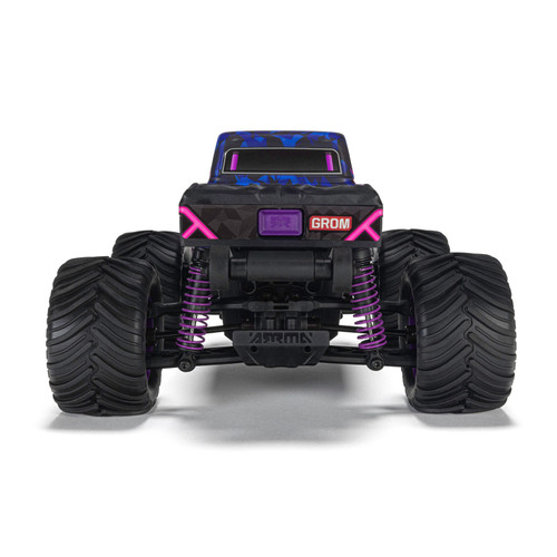 Arrma Quake Grom 4x4 1/16 RTR Brushed Monster Truck Purple w/SLT2 (ARA2137T3)