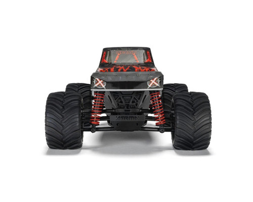 Arrma Quake Grom 4x4 1/16 RTR Brushed Monster Truck Red w/SLT2 Radio ARA2137T1