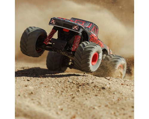 Arrma Quake Grom 4x4 1/16 RTR Brushed Monster Truck Red w/SLT2 Radio ARA2137T1