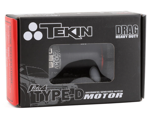 Tekin Pro4 Type-D Sensored 4-Pole Brushless No Prep Drag Motor 6500kV TEKTT2535