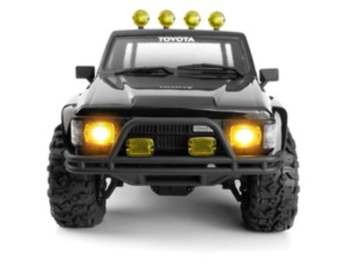 HPI Venture18 Flux 1985 Toyota Hilux SR5 1/18 RTR Rock Crawler Black HPI160968