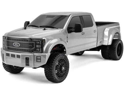 CEN Ford F450 SD KG1 Edition 1/10 RTR Custom Dually Truck Silver Mercury CEG8988