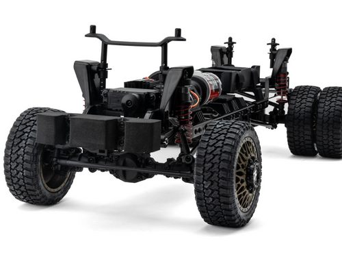 CEN Ford F450 SD KG1 Edition 1/10 RTR Custom Dually Truck Silver Mercury CEG8988