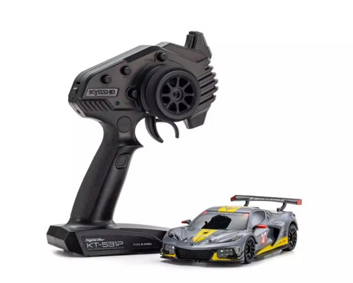 Kyosho MR-04 RWD Mini-Z Readyset Chevrolet Corvette C8R Body Gunmetal KYO32356GM
