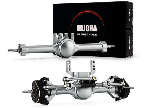 Injora +7mm Planet Axles with Double Joint Shafts and Scale Steering 4M-121GLFR