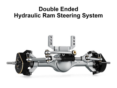 Injora +7mm Planet Axles with Double Joint Shafts and Scale Steering 4M-121GLFR