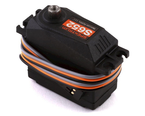 Spektrum RC S652 18Kg Steel Gear Servo For Arrma 6S BLX Family Black (SPMS652)