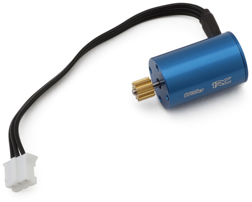 1RC Racing 1/18 Brushless Motor 8700Kv w/10T Pinion Faster Acceleration 1RC7003