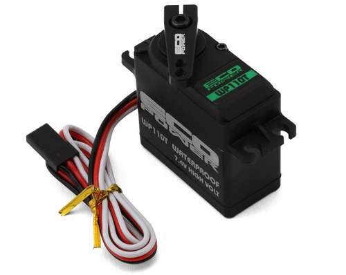 EcoPower WP110T Waterproof High Torque Metal Gear Servo for 1/10 2WD (ECP-110T)