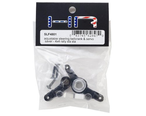 Hot Racing Adjustable Steering Bellcrank & Servo Saver for Slash 4x4 HRASLF4801