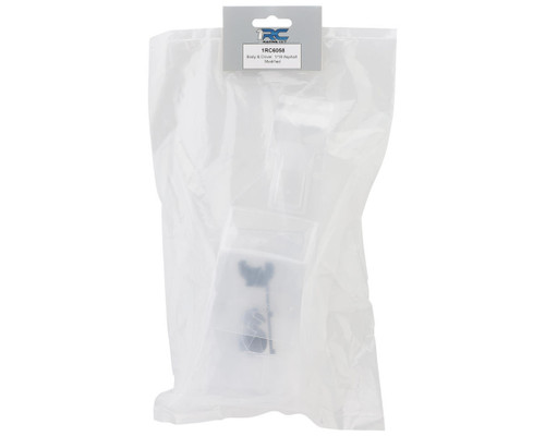 1RC Racing 1/18 Asphalt Modified Body Assembly Set Clear Aerodynamics (1RC6058)