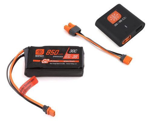 Spektrum RC Smart G2 Powerstage Air Bundle w/3S Smart LiPo Battery (SPMXPSA100)