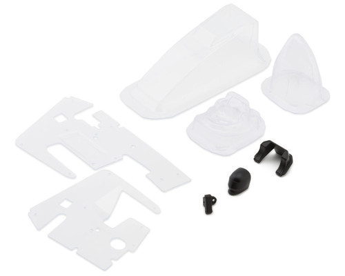 1RC Racing 1/18 Sprint 4.0 Complete Body Set Clear Complete Panel Kit (1RC6065)