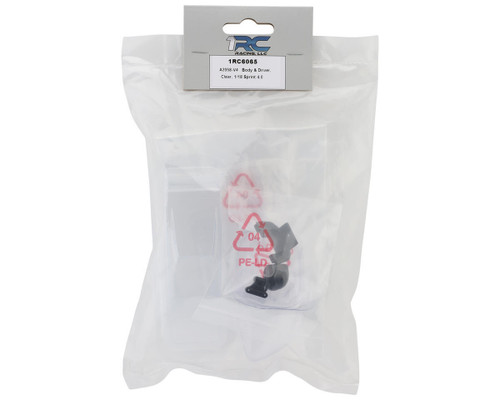 1RC Racing 1/18 Sprint 4.0 Complete Body Set Clear Complete Panel Kit (1RC6065)