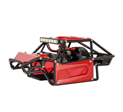 INJORA Nylon Rock Buggy Body for 1/24 SCX24 Red Unassembled Kit SCX24-155RD