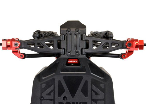 Exotek Arrma Grom/Losi NASCAR HD Aluminum Steering Bellcrank Set Red EXO2299