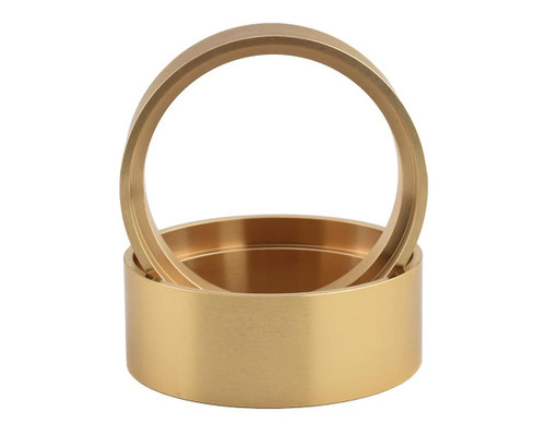 SSD RC Brass 1.9" Internal Lock Rings 21.5mm CNC Machined Brass 2Pc (SSD00393)