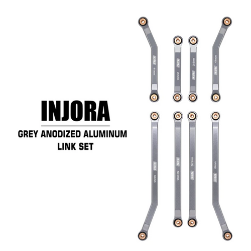 INJORA Aluminum High Clearance 4 Links Set for 1/24 Axial GX470 SCX24-187GL