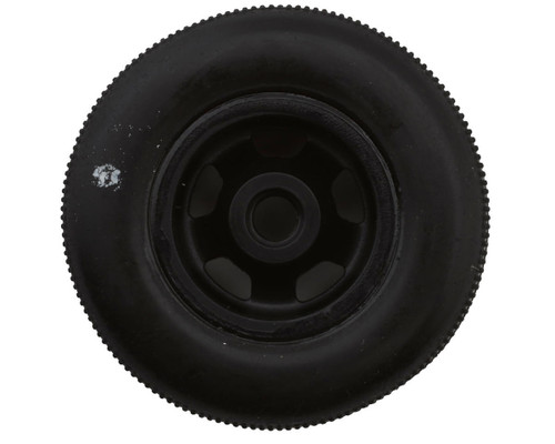 1RC Racing Pre-Mounted 1/18 Asphalt Modified Hoosier Tires Black 4Pc F/R 1RC5572