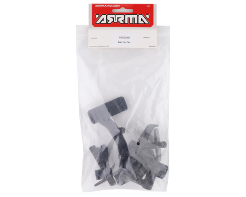 Arrma Kraton 8S BLX Body Post Set Tough Composite Material Black (ARA320485)