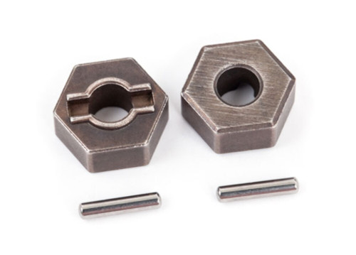 Traxxas 12 mm Steel Wheel Hex Hubs (2) (1654R)