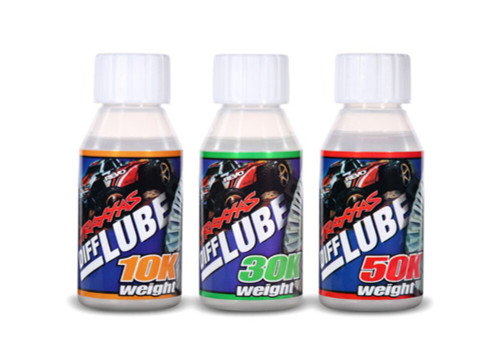 Traxxas Differential Oil Kit w/ 10K, 30K, and 50K Oil (50 cc) (5136X)