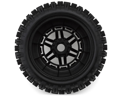 Traxxas Maxx Belted Sledgehammer 2.9" Pre-Mounted Tires Black 17mm Splined 8979