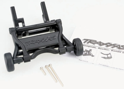 Traxxas Black Assembled Wheelie Bar & Screws (3678)
