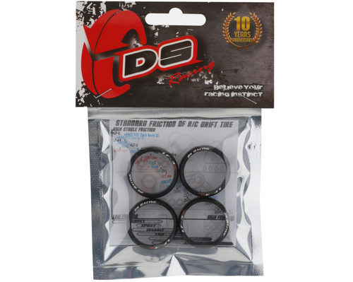 DS Racing Mini-Z 8.5mm Narrow Front Drift Tires 4Pc 22mm LF-3 (DSC-MI22L-LF3SN)