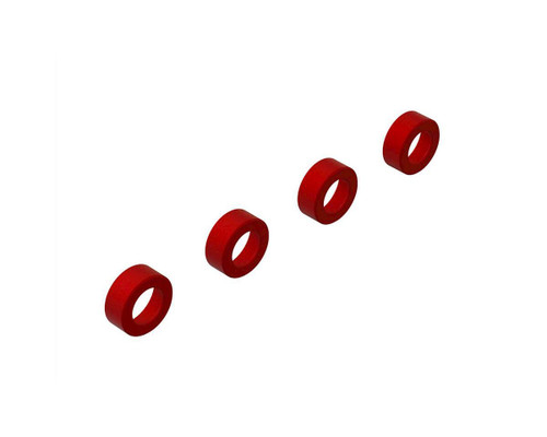 Arrma 8S BLX Aluminum Suspension Arm End Cap Red Set of 4 High-quality ARA330593