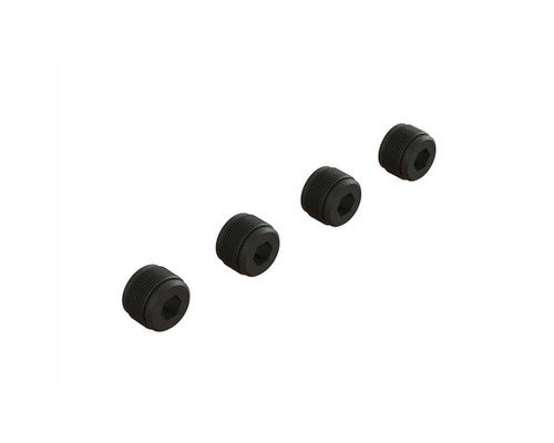 Arrma 8S BLX Kraton Hub Nut Set Of 4 Durable Composite Material Black ARA330582