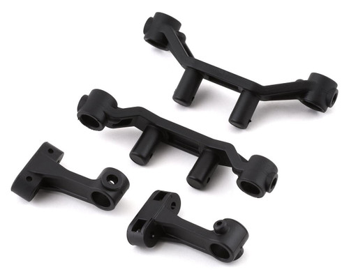Arrma Vorteks Body Mount Set Tough Composite Plastic Material Black (ARA320630)