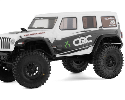 JConcepts Tusk 1.0" Pre-Mounted Tires w/Hazard Wheel Black 4Pcs (JCO4023-3594)