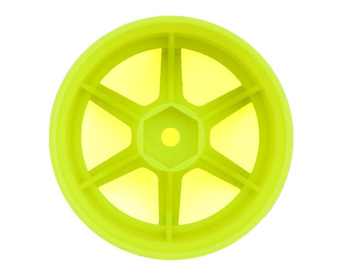Yokomo 12mm Hex Racing Performer High Traction Drift Wheels Yellow YOKRP-6313Y6A